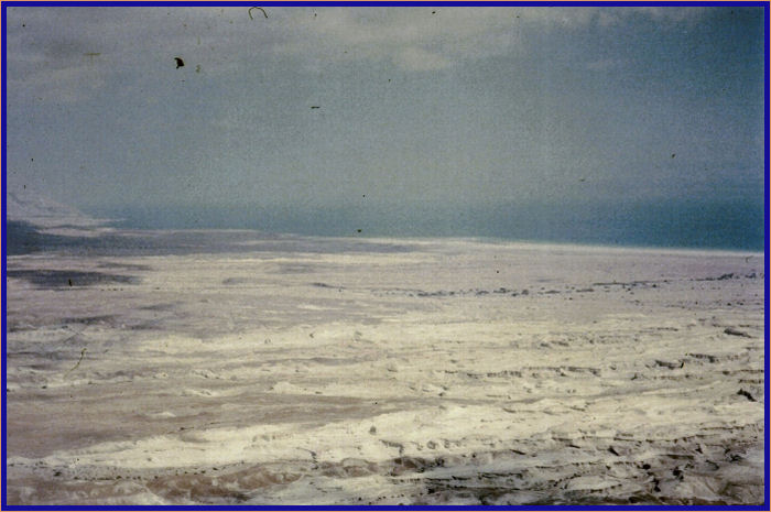 Dead Sea from the top of Masada